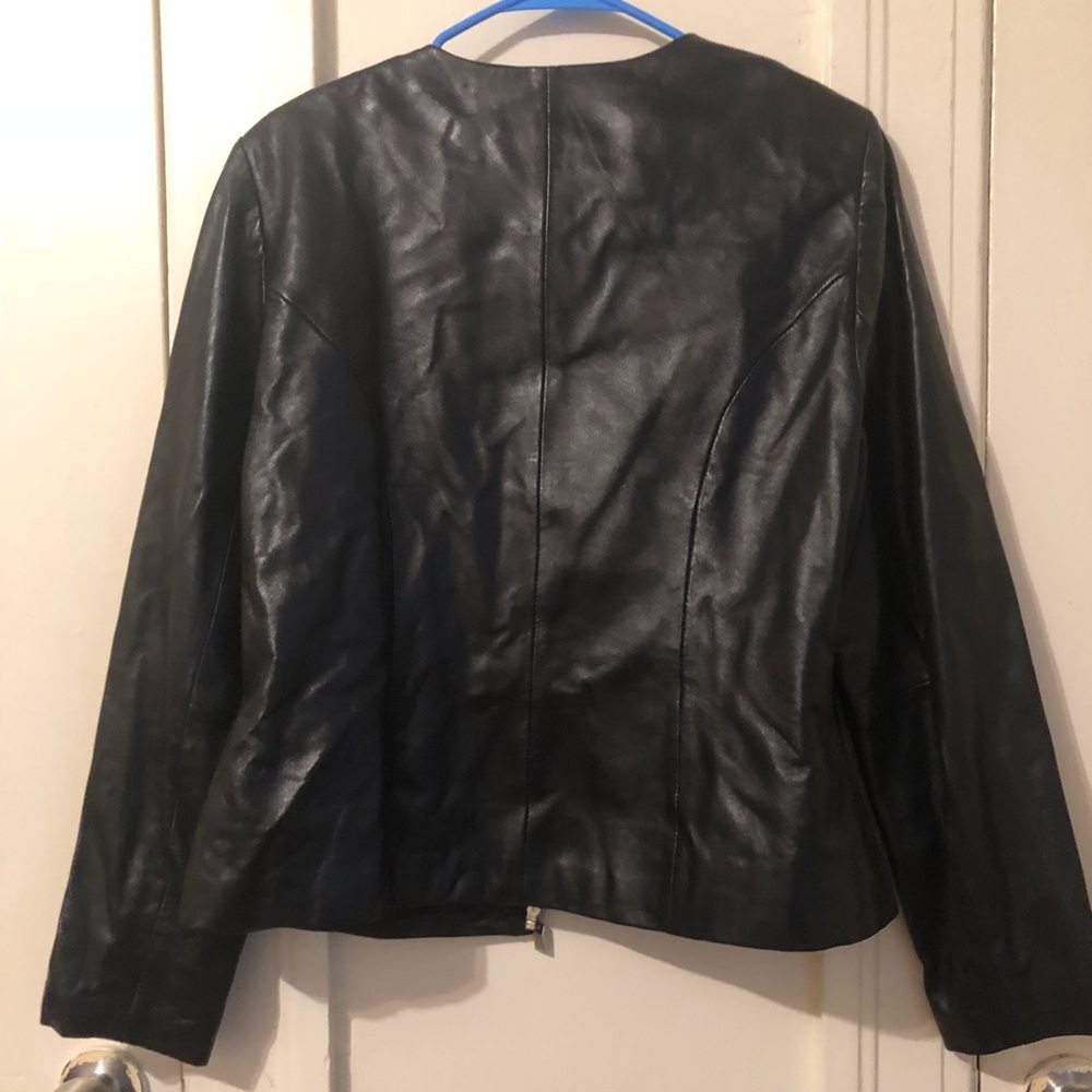 Real lether jacket
